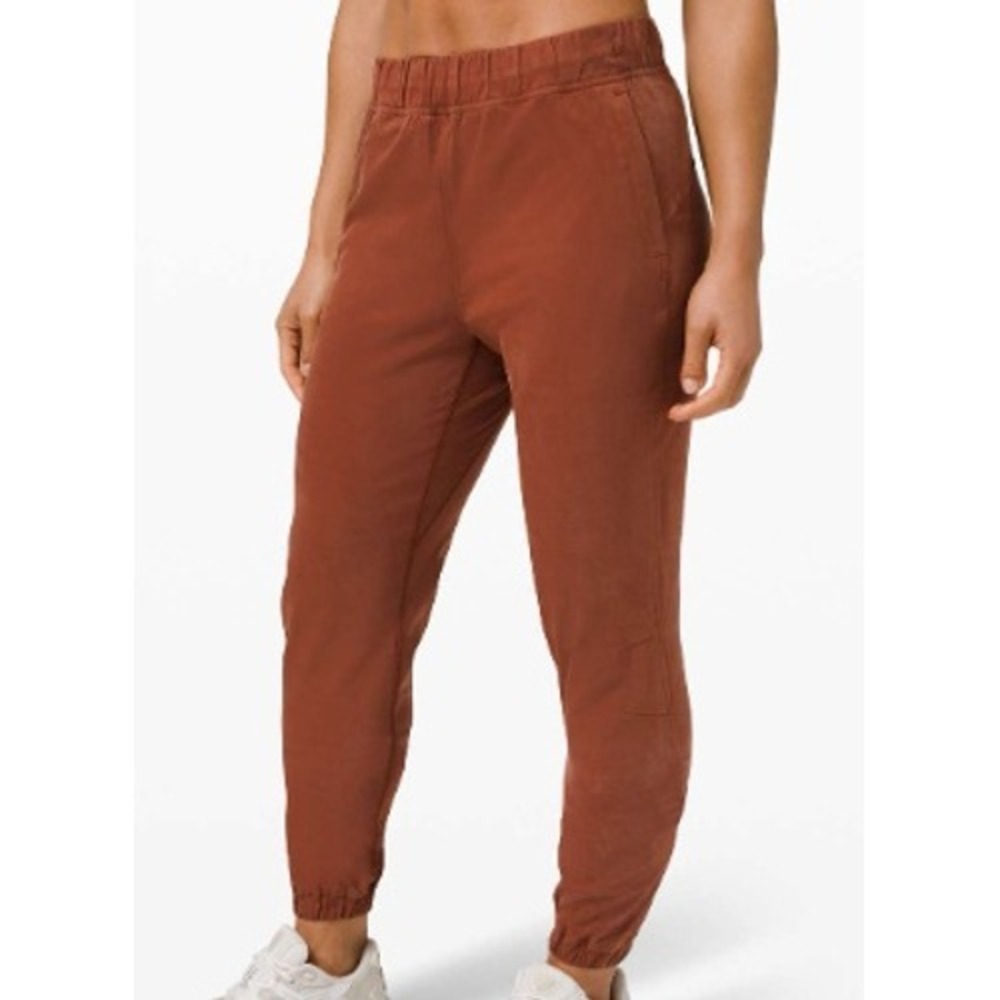 Lululemon Adapted State High-Rise‎ Jogger 4 Dark Terracotta Athletic Running